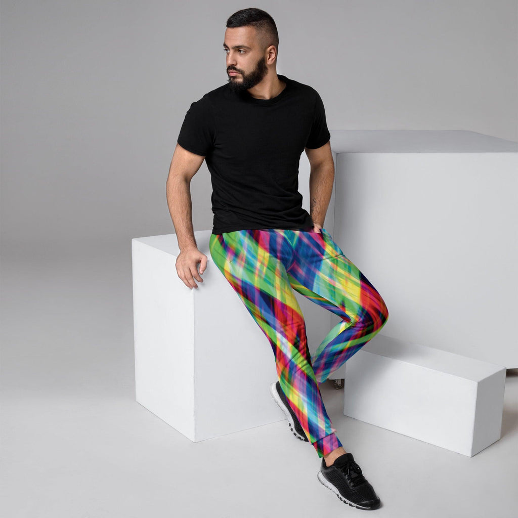 Electric Neon Joggers for Raves & Festivals
