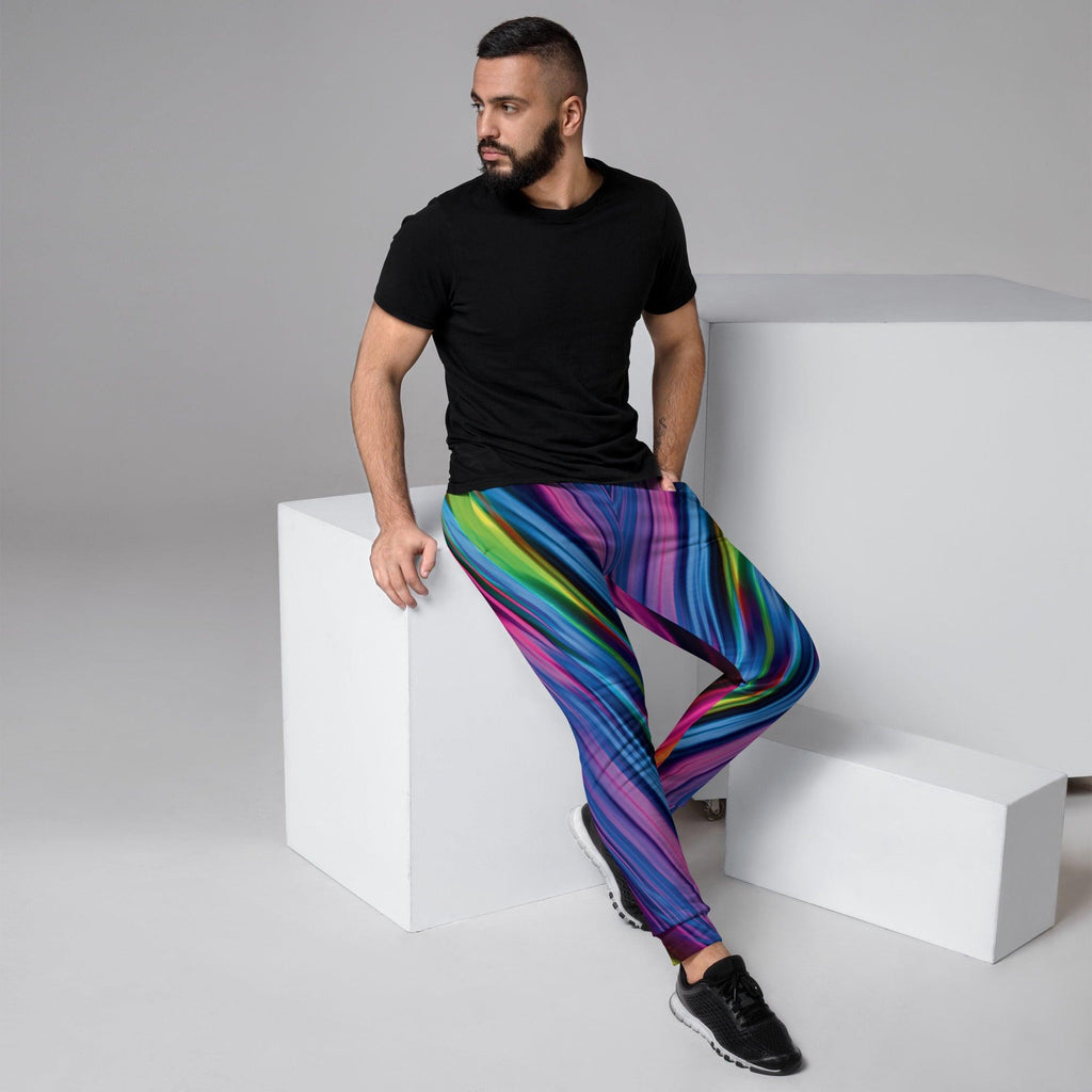 Electric Neon Joggers for Raves & Festivals