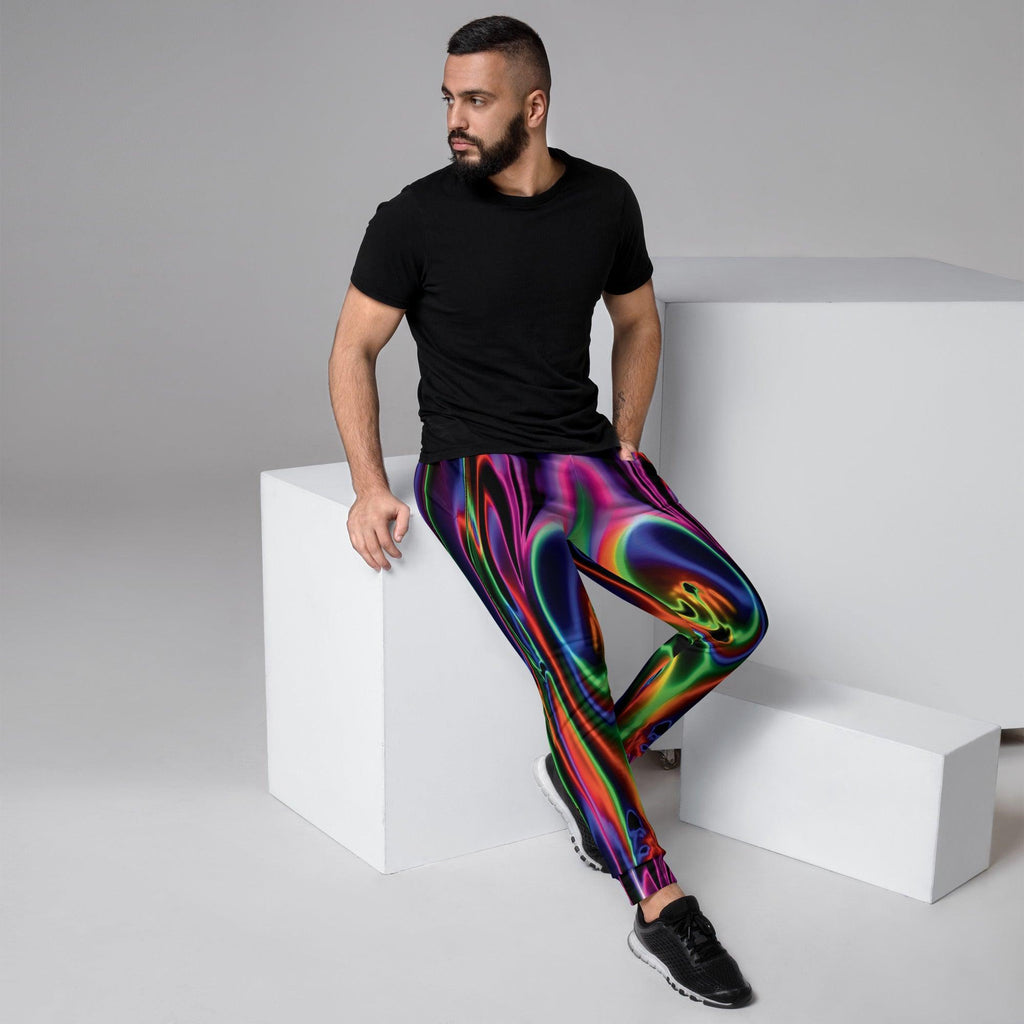Electric Neon Rave Joggers - Your Festival Essential