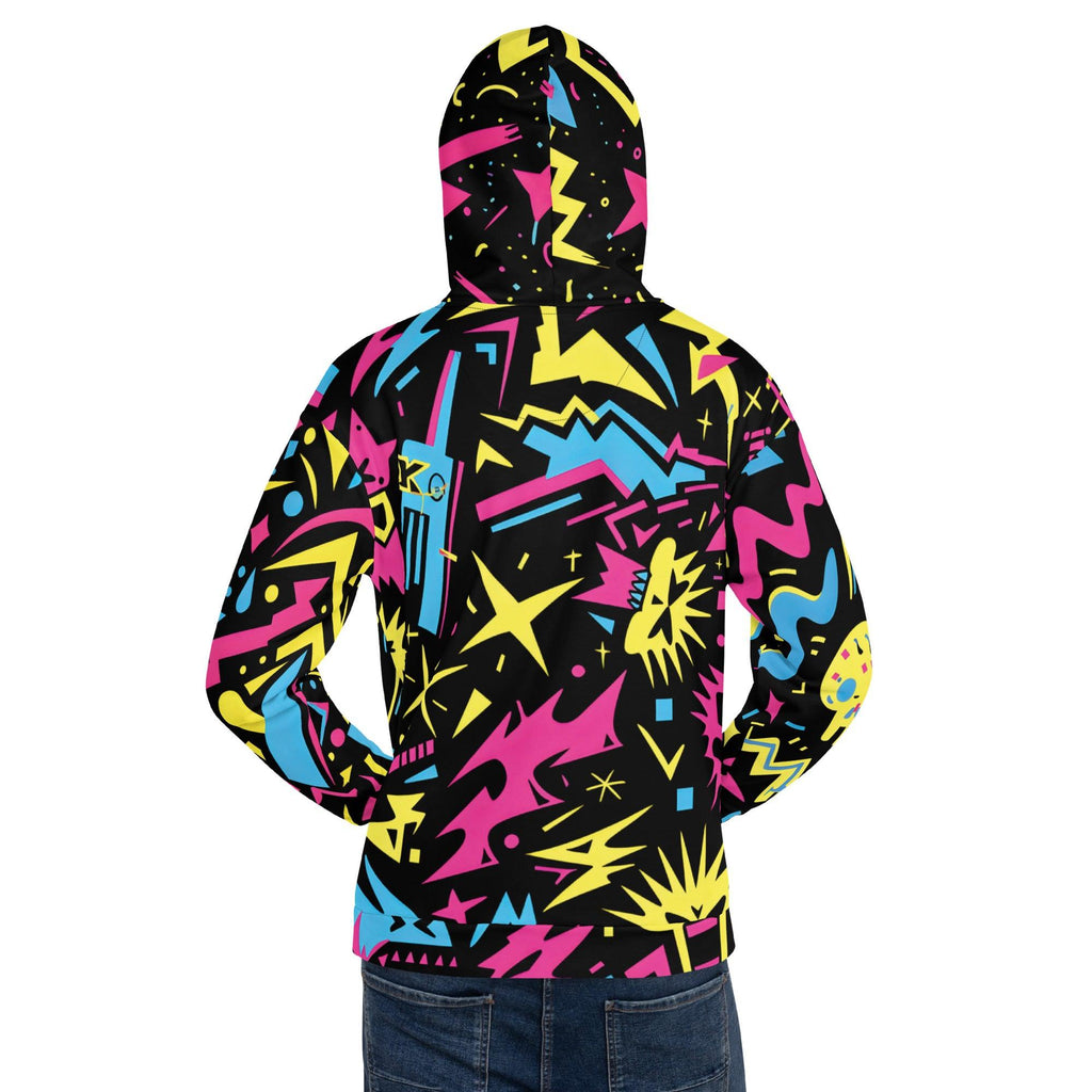 Neon Crazy Unisex Festival Hoodie
