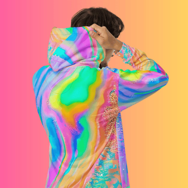 Eco-Friendly Unisex Zip Hoodie - Perfect for Festivals