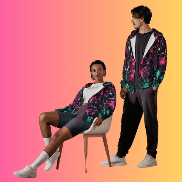 Eco-Friendly Unisex Zip Hoodie - Perfect for Festivals