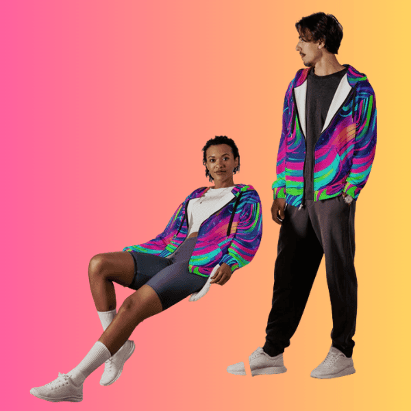 Eco-Friendly Unisex Zip Hoodie