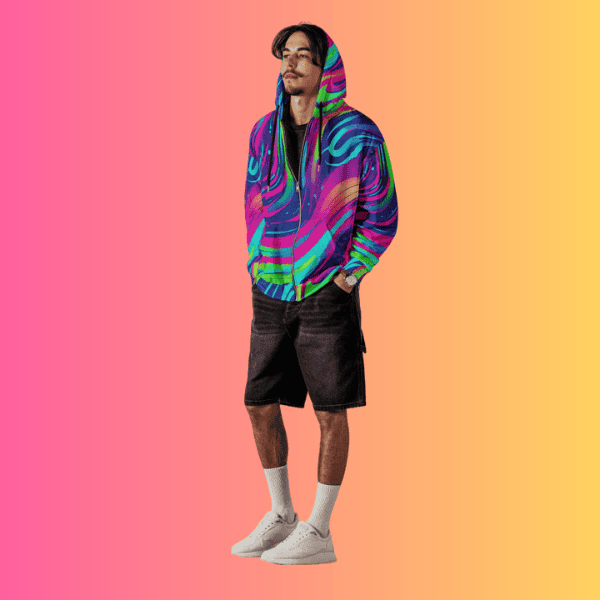 Eco-Friendly Unisex Zip Hoodie