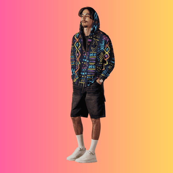 Eco-Friendly Unisex Zip Hoodie for Festivals