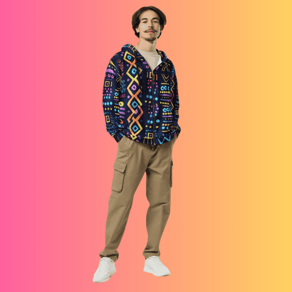 Eco-Friendly Unisex Zip Hoodie for Festivals