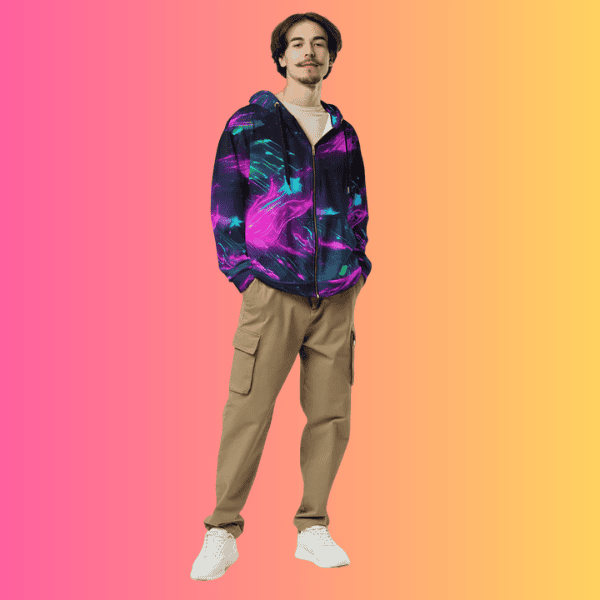 Unisex Eco-Friendly Zip Hoodie for Festivals