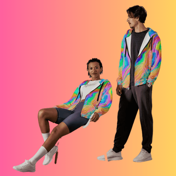 Eco-Friendly Unisex Zip Hoodie - Perfect for Festivals