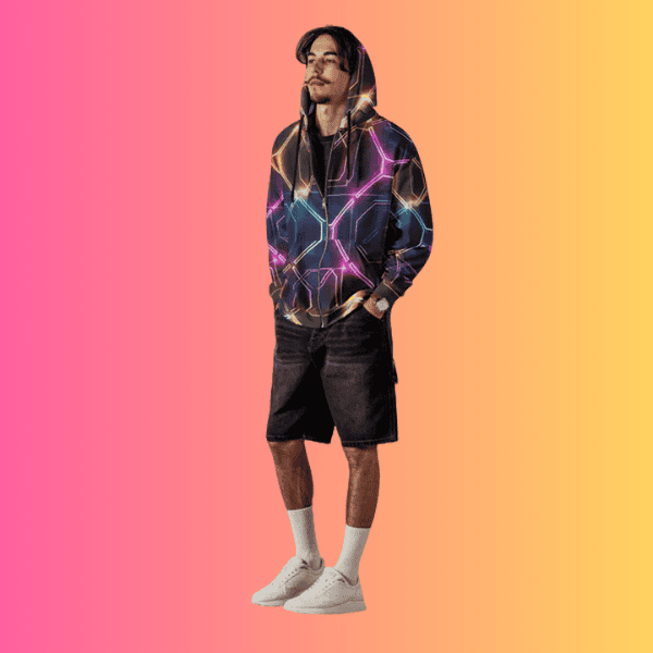 Eco-Friendly Unisex Zip Hoodie for Festivals