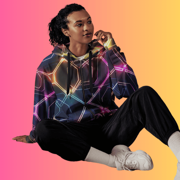 Eco-Friendly Unisex Zip Hoodie for Festivals