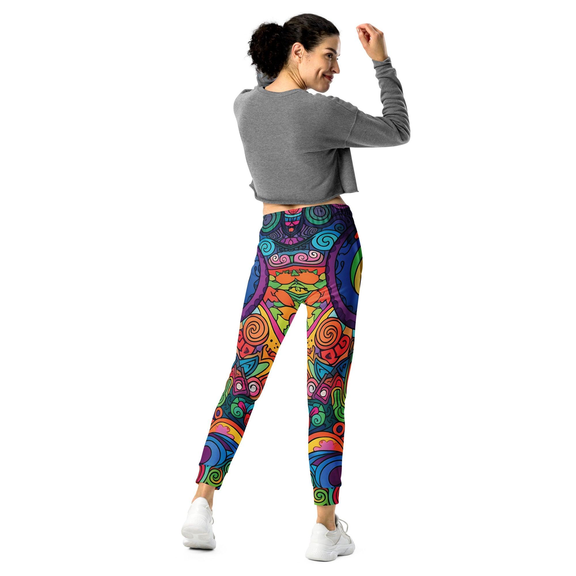 Vibrant Festival Joggers for Women - Perfect for Raves