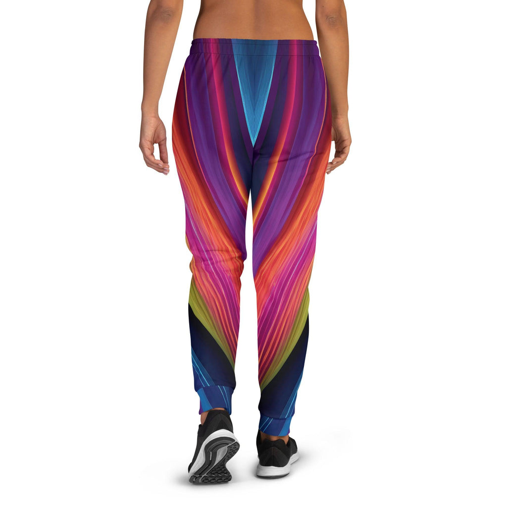 Vibrant Eco-Friendly Festival Joggers for Women