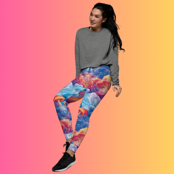 Eco-Friendly Playful Women's Festival Joggers