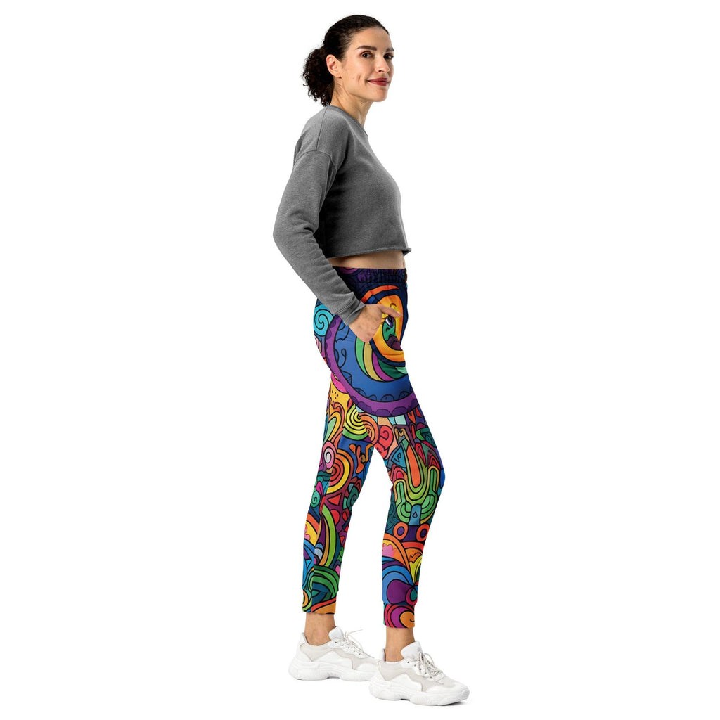 Vibrant Festival Joggers for Women - Perfect for Raves