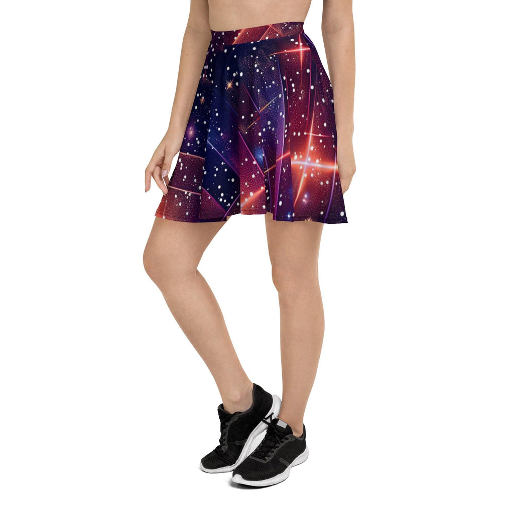 Galactic Groove Skater Skirt - Dance Into the Spotlight