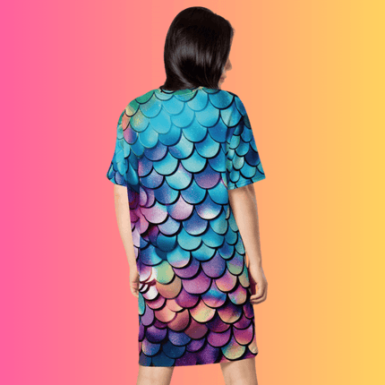 Chic & Playful T-Shirt Dress for Festivals & Street Style