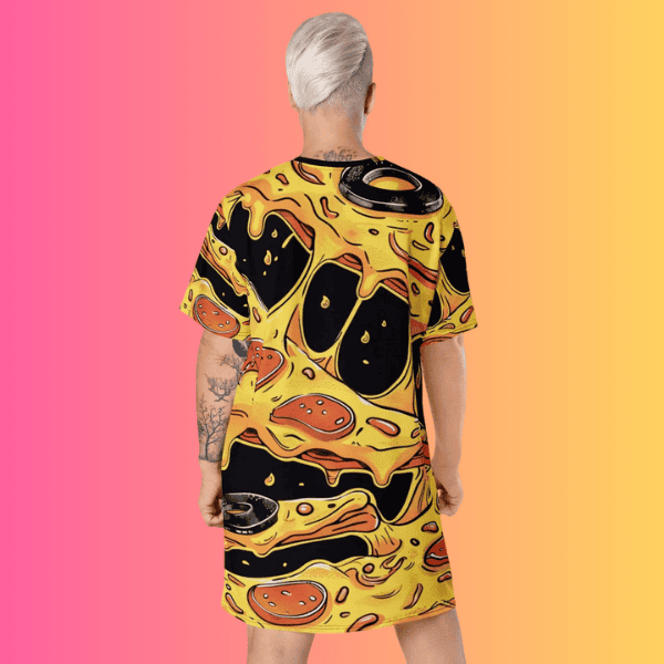 Playful Versatile T-Shirt Dress for Festivals and Raves