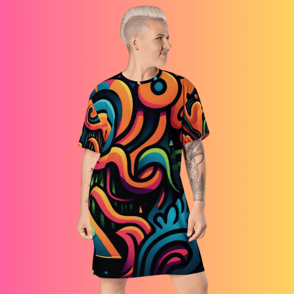 Ultimate Playful T-Shirt Dress for Festivals & Parties