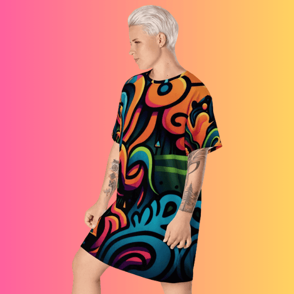 Ultimate Playful T-Shirt Dress for Festivals & Parties