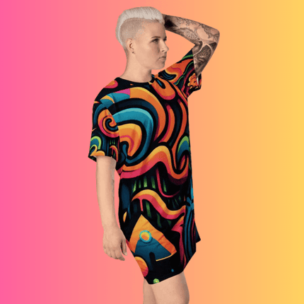 Ultimate Playful T-Shirt Dress for Festivals & Parties