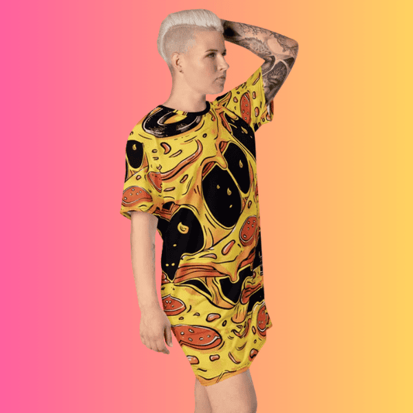 Playful Versatile T-Shirt Dress for Festivals and Raves