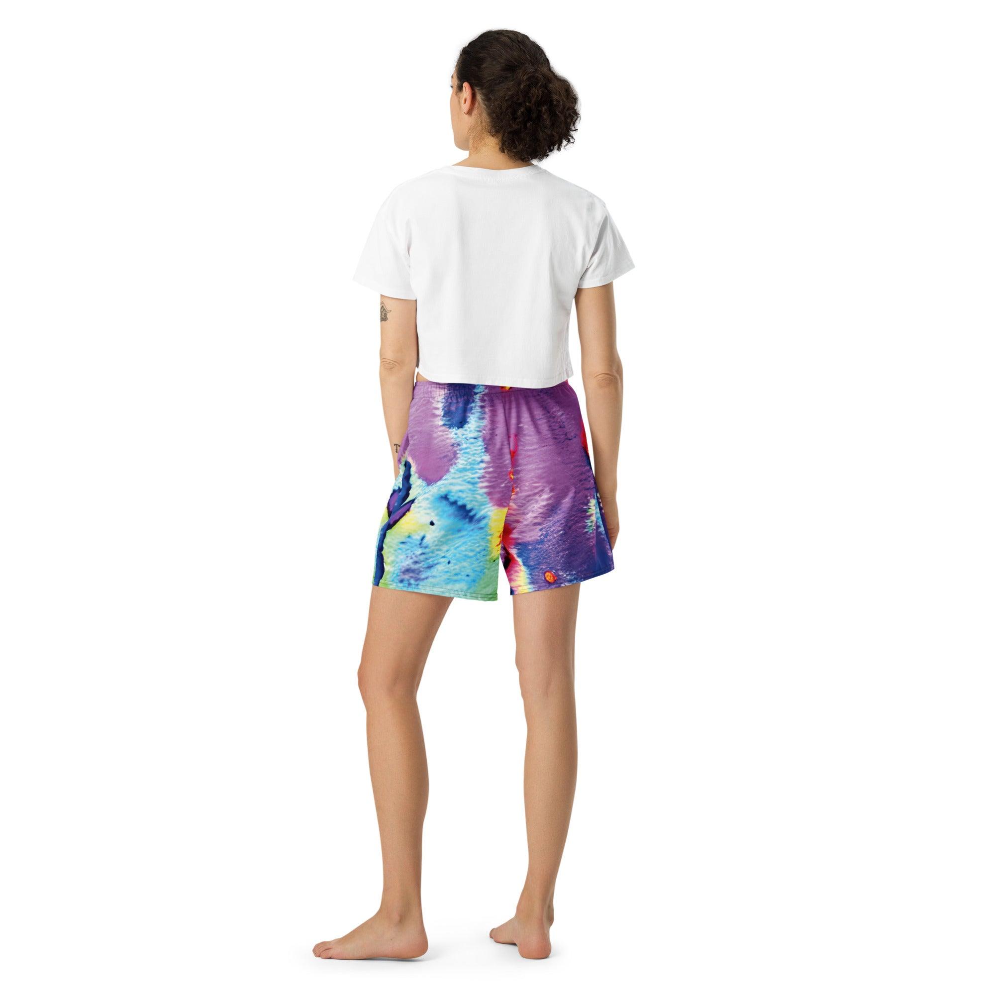 All-Over Print Unisex Athletic Long Shorts for Festivals