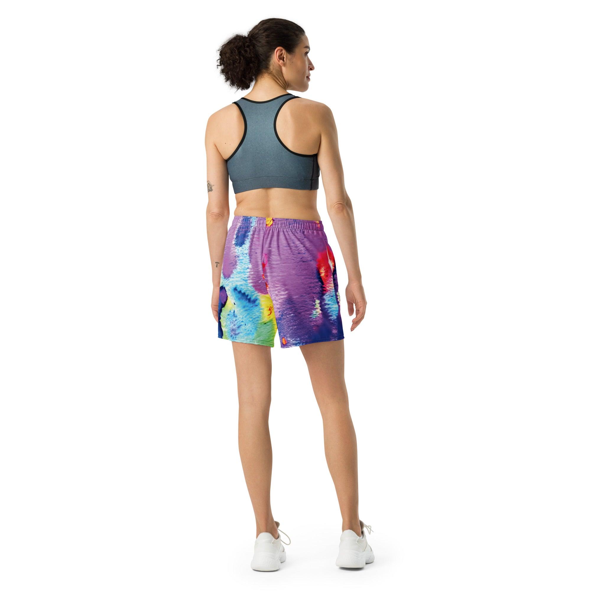 All-Over Print Unisex Athletic Long Shorts for Festivals