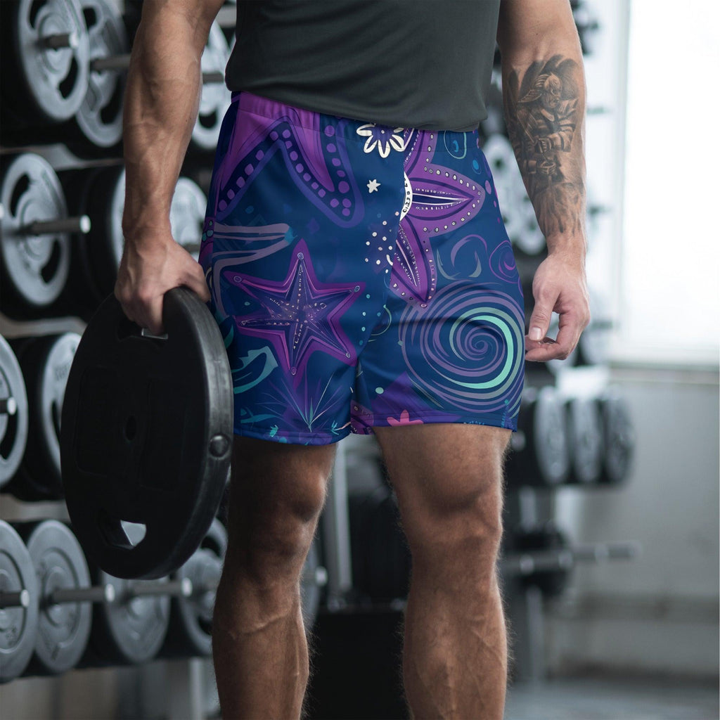 Unisex All-Over Print Athletic Long Shorts for Festivals
