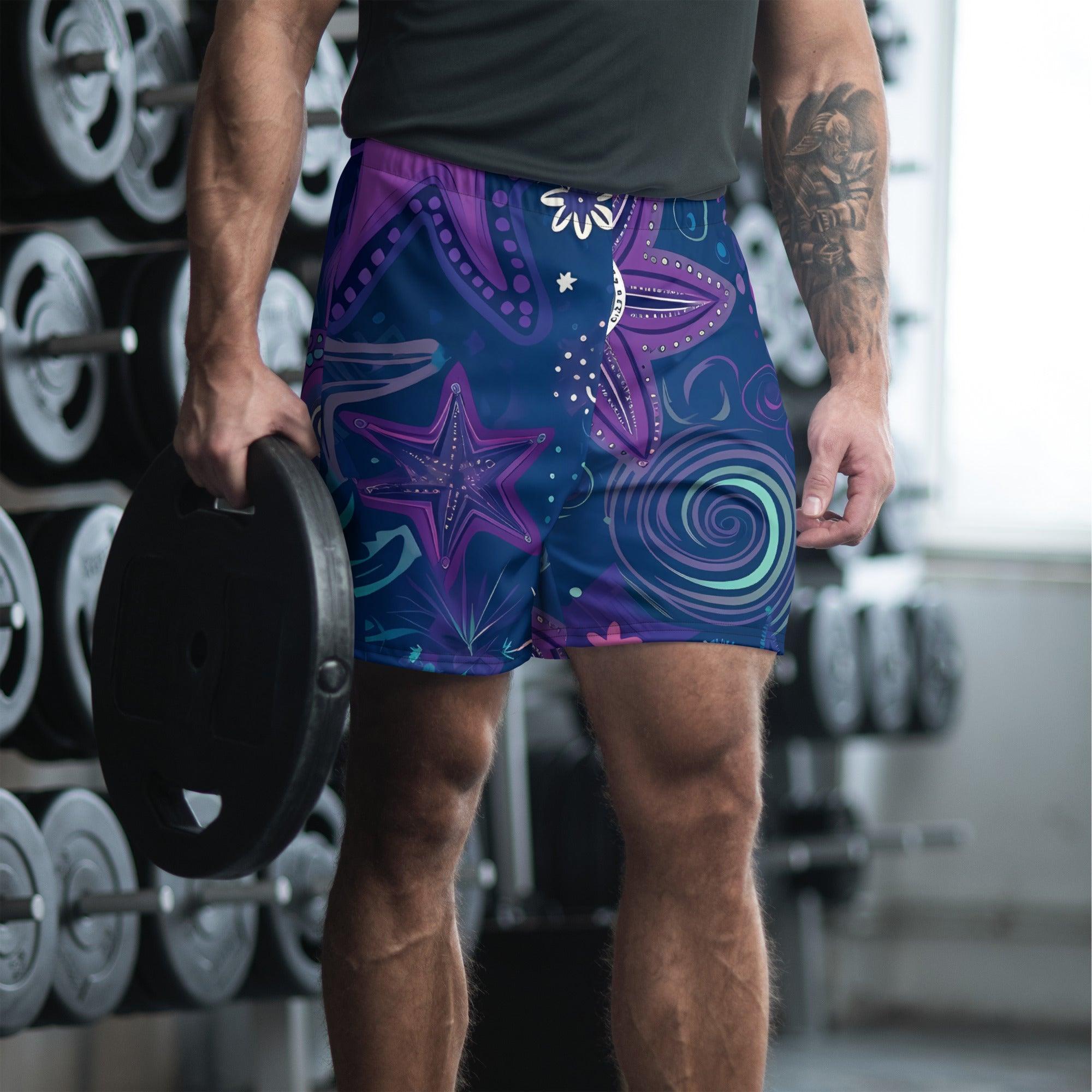 Unisex All-Over Print Athletic Long Shorts for Festivals