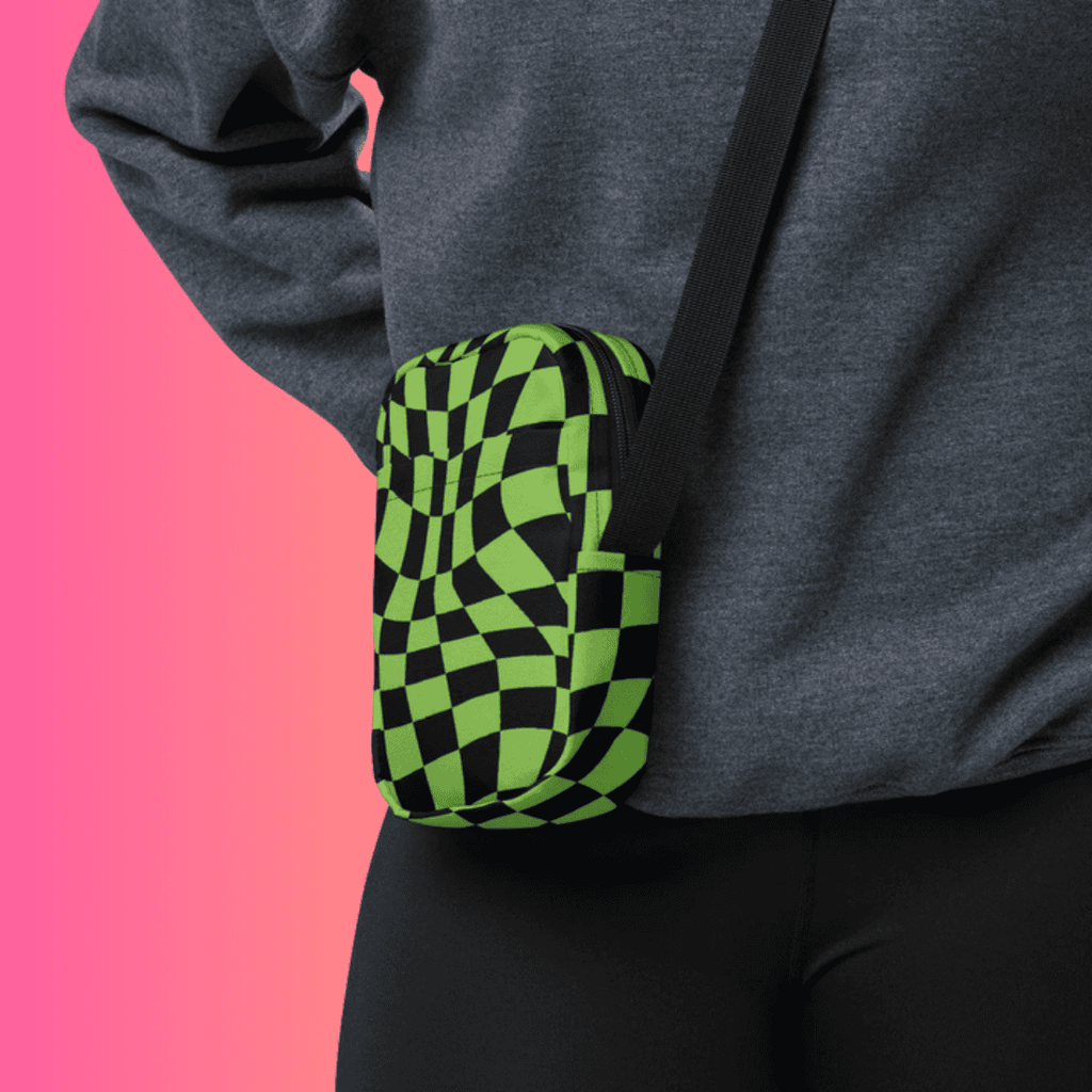 Playful Utility Crossbody Bag for Festivals