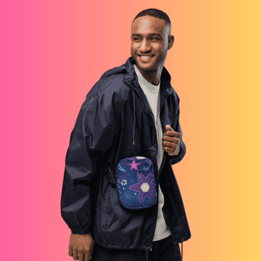 Trendy Utility Crossbody Bag for Festivals