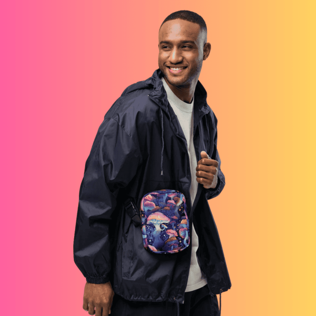 Playful Utility Crossbody Bag for Festivals