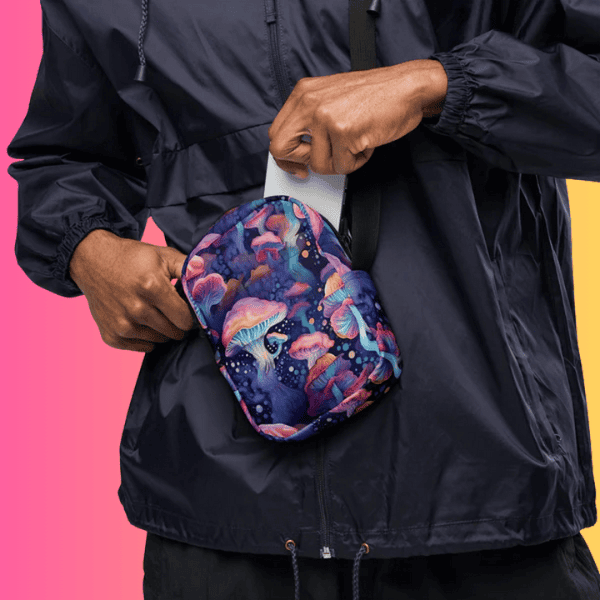 Playful Utility Crossbody Bag for Festivals