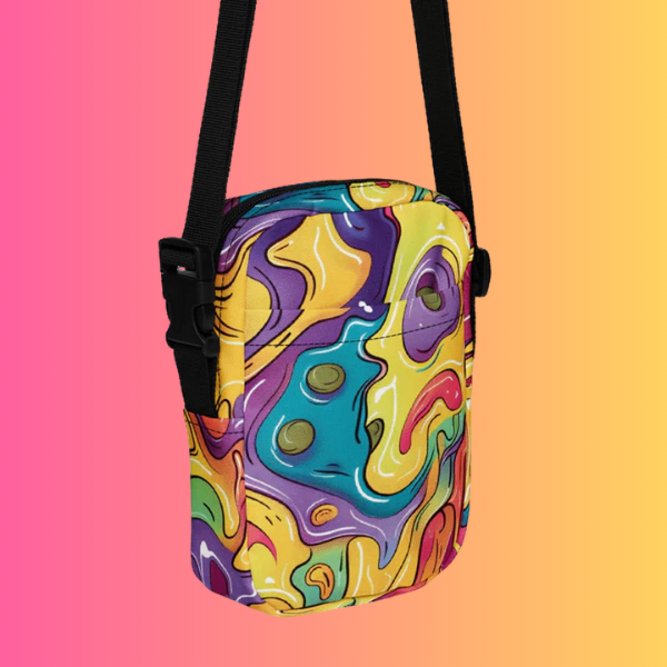 Playful Utility Crossbody Bag for Festivals
