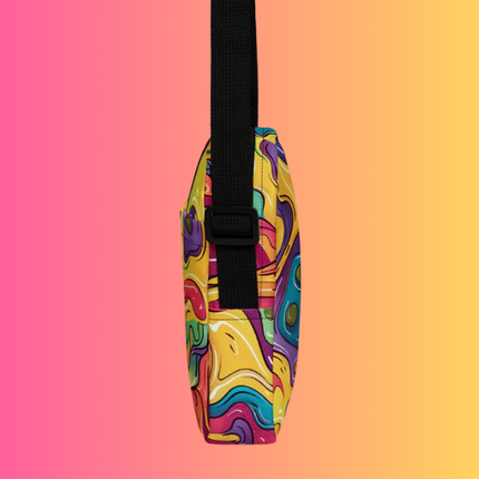 Playful Utility Crossbody Bag for Festivals