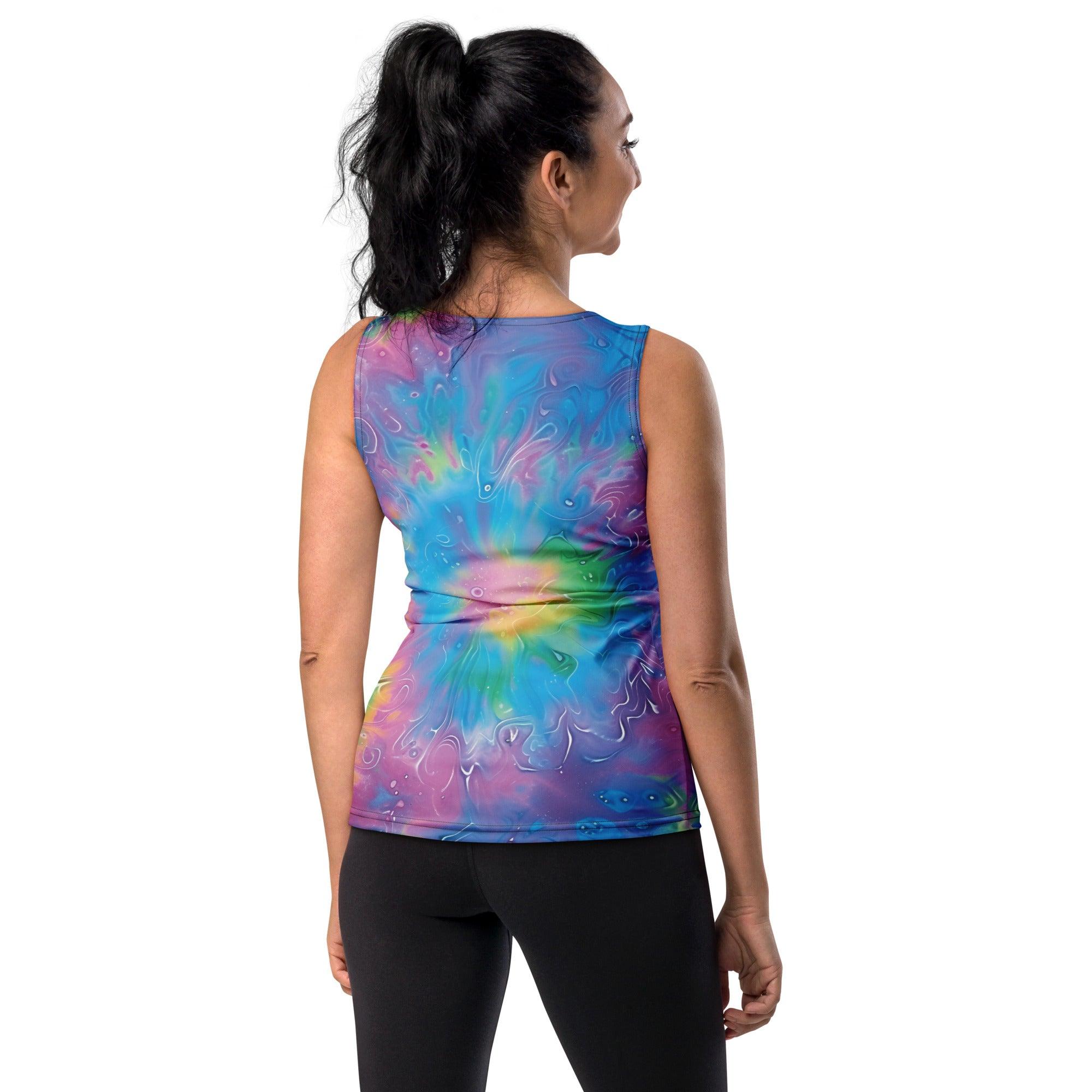 Vibrant Tie-Dye Festival Tank Top