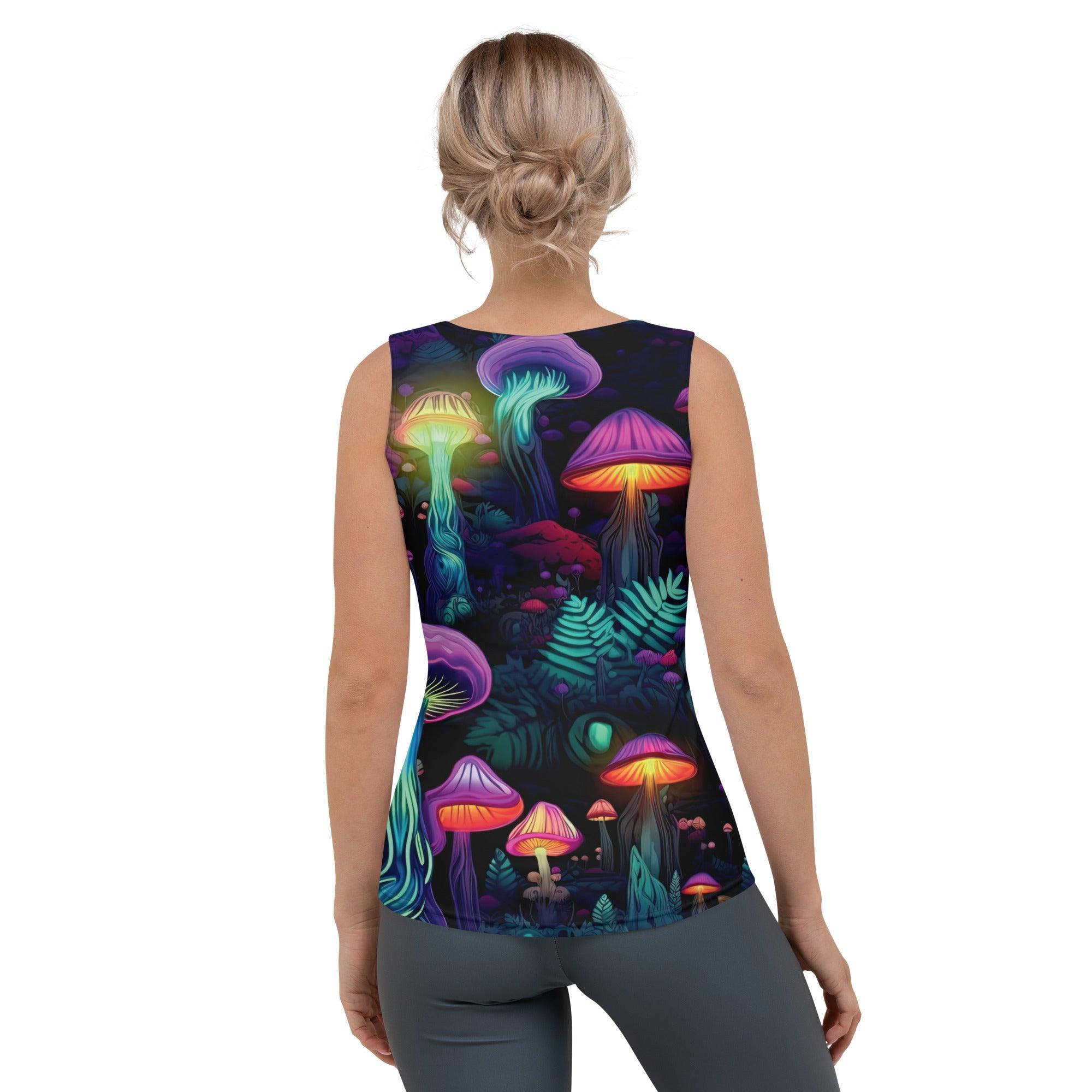 Trippy Mushroom Festival Tank Top