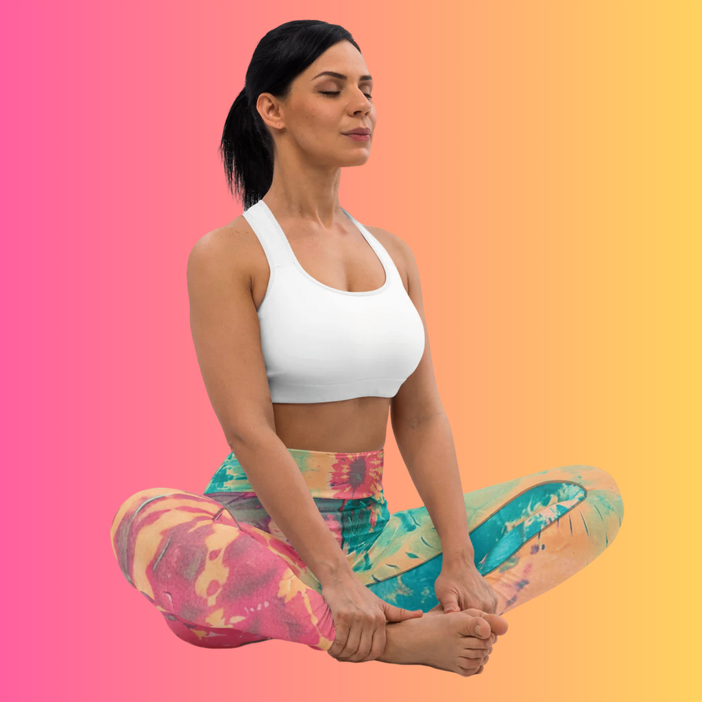 Custom Tie-Dye Yoga Leggings for Raves & Festivals