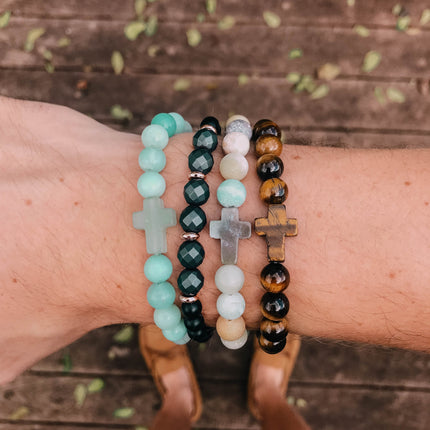 Amazonite Cross