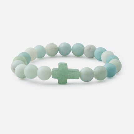 Amazonite Cross