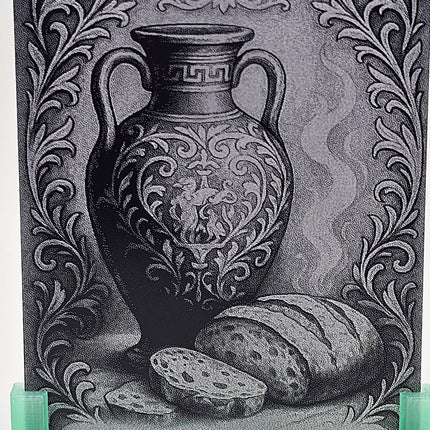 Amphora & Bread Metal Token