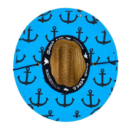 Peter Grimm Anchor - Children's Straw Lifeguard Hat