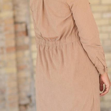 Anika Corduroy Shirt Dress - FINAL SALE