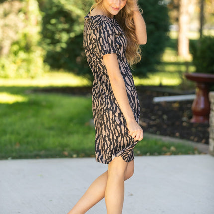 Annabella Shift Midi Dress - FINAL SALE
