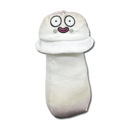 APE Kawaii Mushroom Plushie – Limited Edition Albino Penis Envy Mycology Plush | 4 Face Reactions