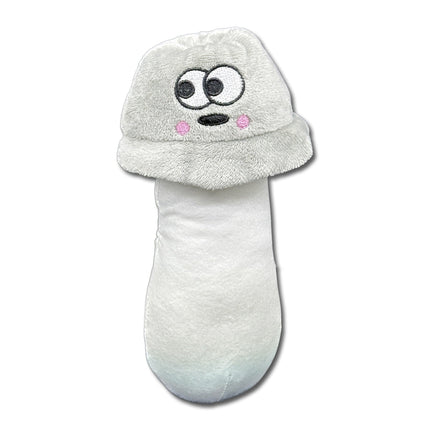 APE Kawaii Mushroom Plushie – Limited Edition Albino Penis Envy Mycology Plush | 4 Face Reactions