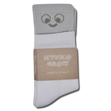 APE Myc(r)o Grow Double Socks – Albino Penis Envy Mushroom Socks | 100% Cotton Crew Socks