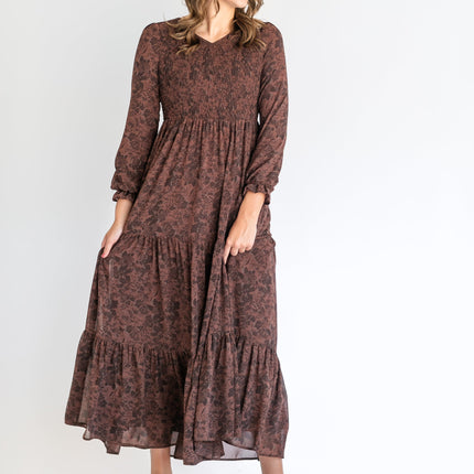 Aurora Smocked Maxi Dress