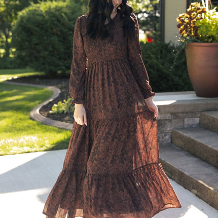 Aurora Smocked Maxi Dress