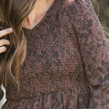 Aurora Smocked Maxi Dress